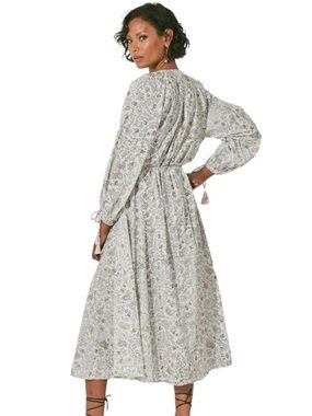 NWOT CLEOBELLA AALIYAH KATFTAN MIDI COTTON DRESS SIZE S!